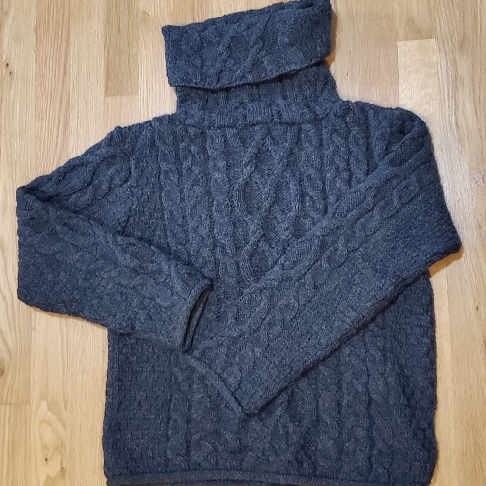 Irish fisherman sweater